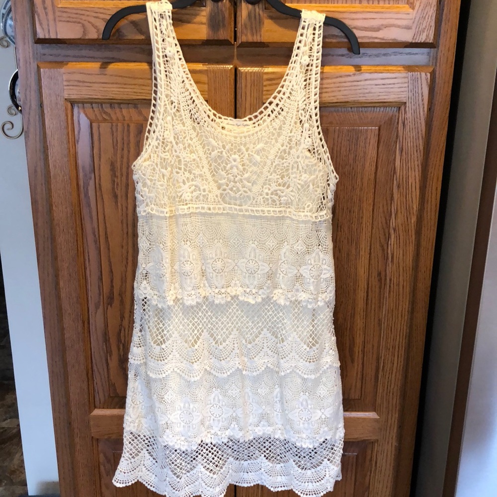 American Eagle crochet dress